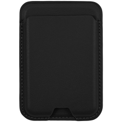 Mount Wallet Omni Ace Magnetic,Leather,MagSafe Compatible Black 01