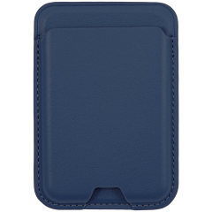 Mount Wallet Omni Ace Magnetic,Leather,MagSafe Compatible Navy Blue 01