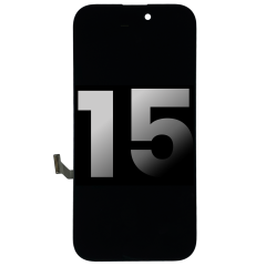 OLED Assembly Compatible For iPhone 15 (Used OEM Pull: Grade B/C)