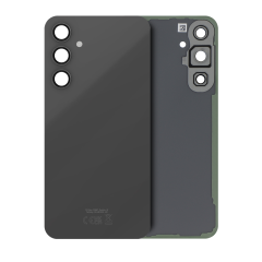 Back Cover Glass With Camera Lens Compatible For Samsung Galaxy S23 FE (Service Pack) (Graphite)