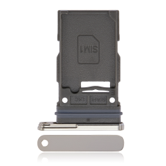 Single Sim Card Tray Compatible For Samsung Galaxy S23 Ultra 5G (Cream)
