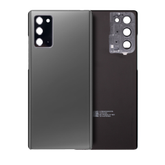 Back Cover Glass With Camera Lens Compatible For Samsung Galaxy Note 20 5G (Used OEM Pull: Grade A) (Mystic Gray)