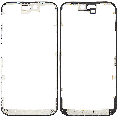 LCD Frame Without Glue Compatible For iPhone 15 (5 Pack)