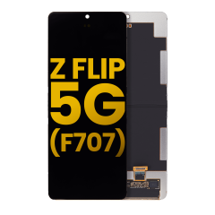 Inner OLED Assembly With Frame Compatible For Samsung Galaxy Z Flip 4G (F700) / Z Flip 5G (F707) (Refurbished) (All Colors)