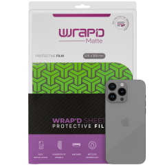 Wrapd Protective Film- Matte (300MM*200MM) (10 Pack)