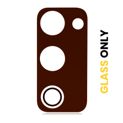Back Camera Lens (Glass Only) With Adhesive Compatible For Samsung Galaxy S20 FE 4G / 5G (Cloud Orange)