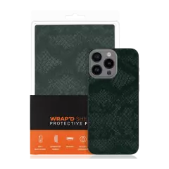 Wrapd Protective Film - Skin - Snake Pattern (Green) (120MM*190MM) (10 Pack)