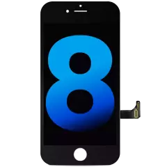 LCD Assembly Compatible For iPhone 8 (Aftermarket) (Black)