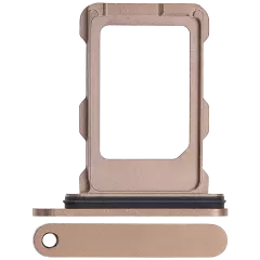 Single Sim Card Tray Compatible For iPhone 16 Pro / 16 Pro Max (Desert Titanium)