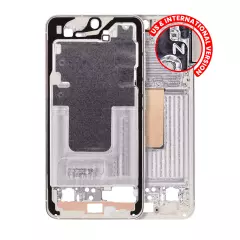 Mid-Frame Housing Compatible For Samsung Galaxy S23 5G  (US & International Version) (Cream)