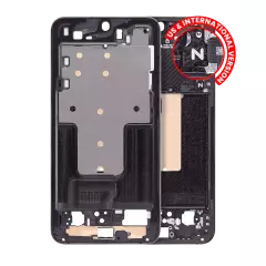 Mid-Frame Housing Compatible For Samsung Galaxy S23 Plus 5G  (US & International Version) (Phantom Black)