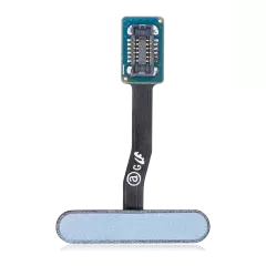 Power & Fingerprint Reader With Flex Cable Compatible For Samsung Galaxy S10E (Prism Blue) (Service Pack)