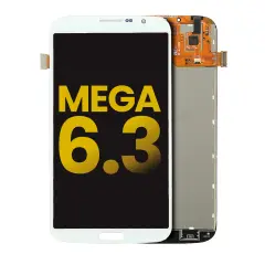 OLED Assembly Without Frame Compatible For Samsung Galaxy Mega 6.3 (Refurbished) (White)