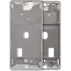 Mid-Frame Housing Compatible For Samsung Galaxy S20 FE (Cloud White)