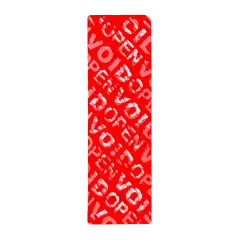VOID Sticker For OOW Compatible For OnePlus (Genuine OEM) (Red) (5 Pack)