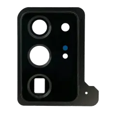 Back Camera Bezel (Bracket Only) Compatible For Samsung Galaxy Note 20 Ultra (Mystic Black) (Service Pack)