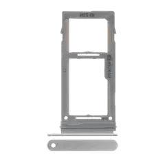 Single Sim Card Tray Compatible For Samsung Galaxy Note 9 (Cloud Silver)