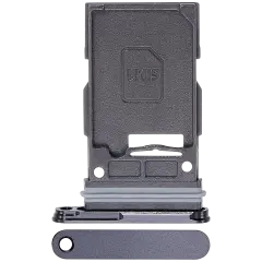 Single Sim Card Tray Compatible For Samsung Galaxy S25 / S25 Plus (Premium) (Blue Black)