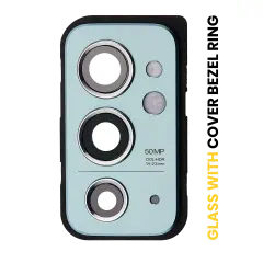 Back Camera Lens With Cover Bezel Ring For OnePlus 9RT 5G (Blue)