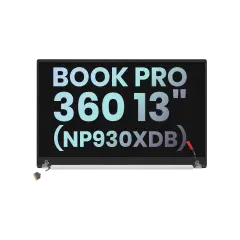 Complete LCD Display Assembly Compatible For Samsung Galaxy Book Pro 2 360 13" (NP930XDB) (Service Pack) (Black)