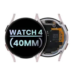 OLED Assembly For Samsung  Galaxy Watch 4 (40mm) (WiFi Version) (Service Pack) (Pink)
