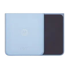 Bottom Back cover Glass Compatible For Motorola Razr Plus / Razr 40 Ultra (XT2321 / 2023) (Genuine OEM) (Saltwater Slide)