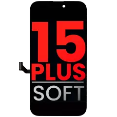 OLED Assembly Compatible For iPhone 15 Plus (Aftermarket Plus: Soft)