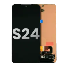OLED Assembly Without Frame Compatible For Samsung Galaxy S24 5G (Used OEM Pull: Grade B/C) (All Colors) 