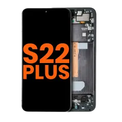 OLED Assembly With Frame Compatible For Samsung Galaxy S22 Plus 5G (Blemish: Grade D) (Phantom Black)