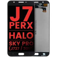 LCD Assembly Without Frame Compatible For Samsung Galaxy J7 Perx / Halo / Sky Pro (J727 / 2017) (Aftermarket Plus) (Black)