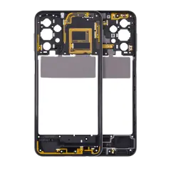 Mid-Frame Housing Compatible For Samsung Galaxy A23 5G (A236U / A236B / 2022) (US Version) (Service Pack) (Black)