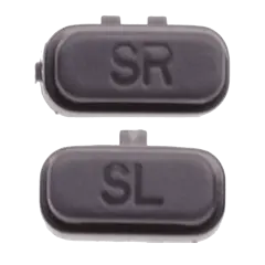 SR and SL Switch Button Compatible For Nintendo Switch Joy Con Controller (2 Piece Set) (Black)