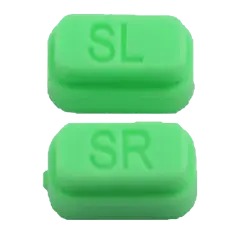 SR and SL Switch Button Compatible For Nintendo Switch Joy Con Controller (2 Piece Set) (Green)