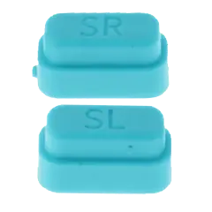 SR and SL Switch Button Compatible For Nintendo Switch Joy Con Controller (2 Piece Set) (Blue)