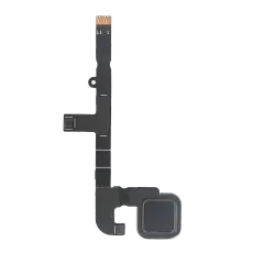 Home Button With Flex Cable Compatible For Motorola Moto Z Play Droid (XT1635 / 2016) (Black)