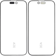 Frame only compatible For iPhone 15 (10 Pack) (OCA Master)