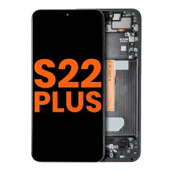 OLED Assembly With Frame Compatible For Samsung Galaxy S22 Plus 5G (Blemish: Grade B) (Phantom Black)