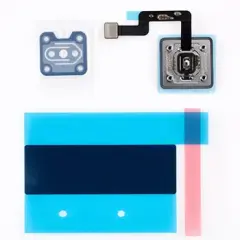 Fingerprint Sensor (Touch ID Board with Bracket Kit) Compatible For MacBook Air 15" (A3114 / M4 / 2025) (Genuine OEM) (Starlight / Silver)