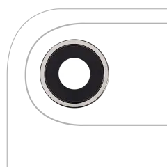 Back Camera Lens With Bracket & Bezel For iphone Air (Premium) (Light Gold)