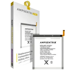 Replacement Battery For Samsung Galaxy S24 Ultra (AmpSentrix Pro)