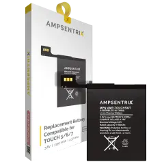 Replacement Battery For iPod Touch 5 / Touch 6 / Touch 7 (AmpSentrix Pro)