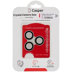 Casper Camera Lens Protector For iPhone 17 Pro / 17 Pro Max (Gray) (Clear)