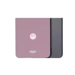 Flip Back Cover Glass For Motorola Razr / Razr 60 (XT2553 / 2025) (Genuine OEM) (Parfait Pink)