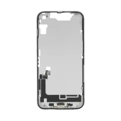 Mid-Frame Housing W/ Small Parts For iPhone 16e (EU / Global Version) (Used OEM Pull: Grade A) (White)