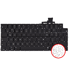 Keyboard W/ Backlight & Screws For MacBook Air 13" (A3240 / Early 2025) (UK English)