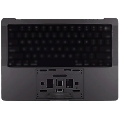 Top Case With Battery ISO Turkish Q For MacBook Pro 14" A3434 (2025) (Genuine OEM) (Space Black)