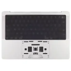 Top Case With Battery ISO Turkish F For MacBook Pro 14" A3434 (2025) (Genuine OEM) (Silver)