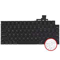 Keyboard W/ Backlight & Screws For MacBook Air 13" (A3240 / Early 2025) (US English)