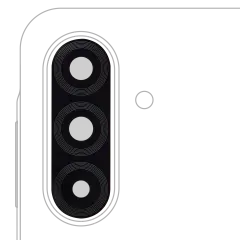 Back Camera Lens (Glass Only) With Adhesive For Samsung Galaxy A17 5G (A176 / 2025) (All Colors)