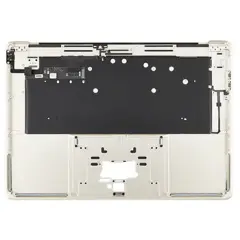 Top Case with Keyboard For MacBook Air 15" A3114 (2024)  (ISO Turkish-F) (Genuine OEM) (Silver)